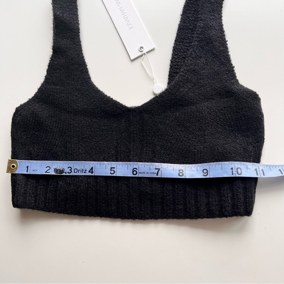 Jonathan Simkhai Black Knit Bralette - Picture 6 of 8